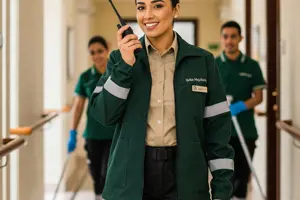        مشرفو التنظيف والتدبير في المكاتب والفنادق والمنشآت الآخرى   